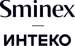 Логотип застройщика Sminex Интеко