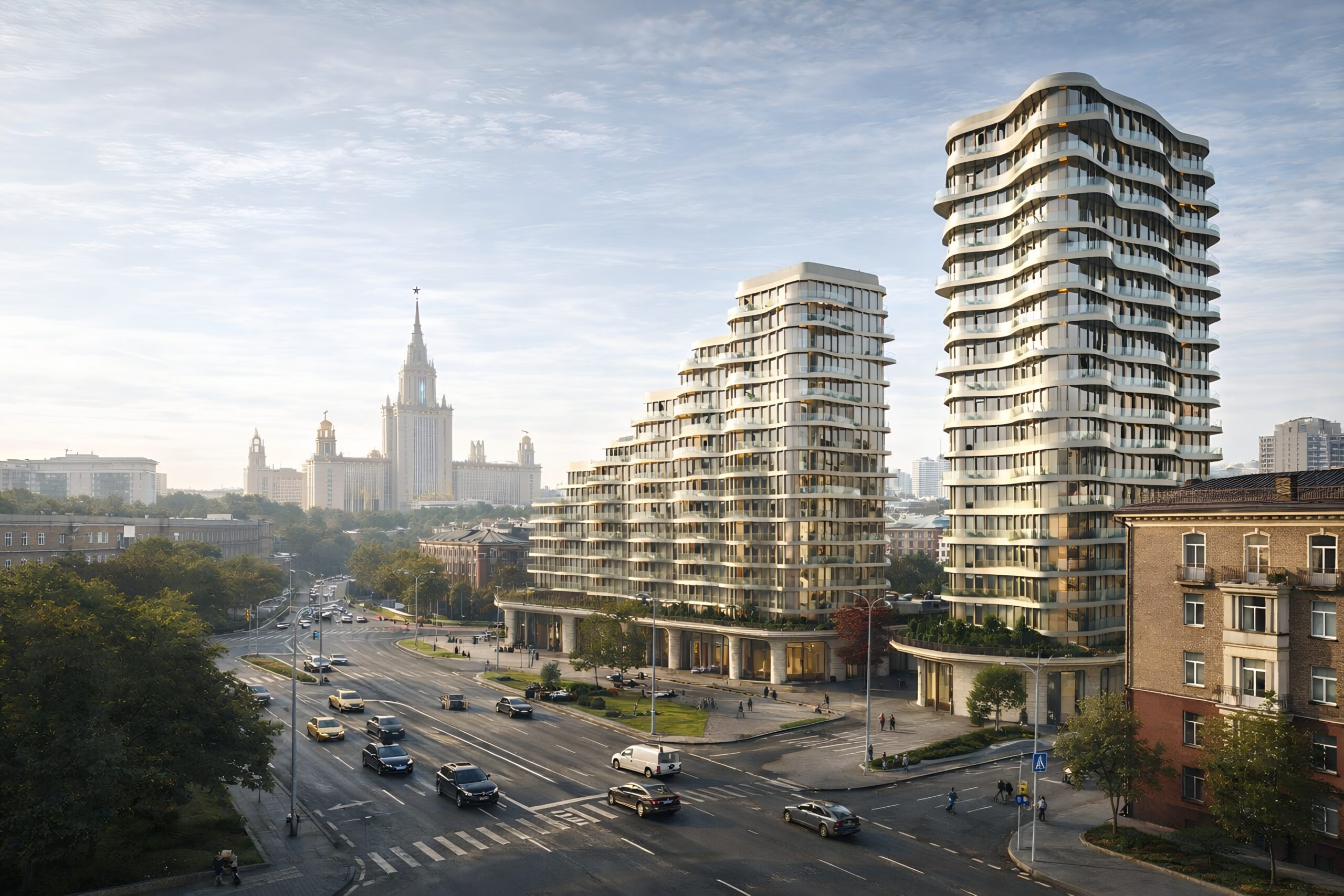 жк муза москва фасад здания