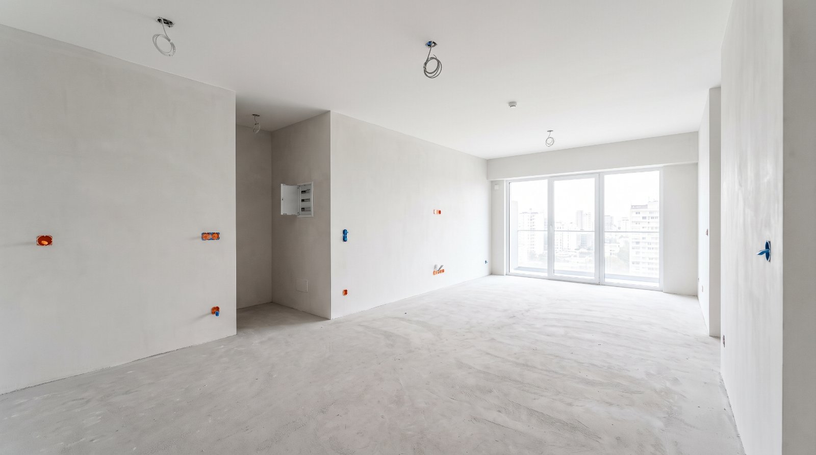 Квартира white-box в новостройке — подготовлена под чистовую отделку
