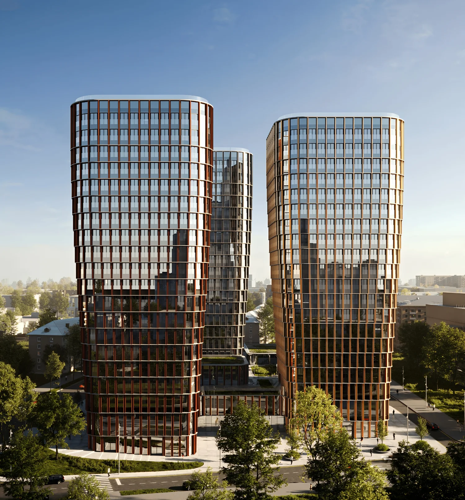 ЖК SkyView, Дружинниковская 15, Москва